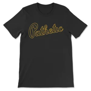 Pathetic, front, mockup